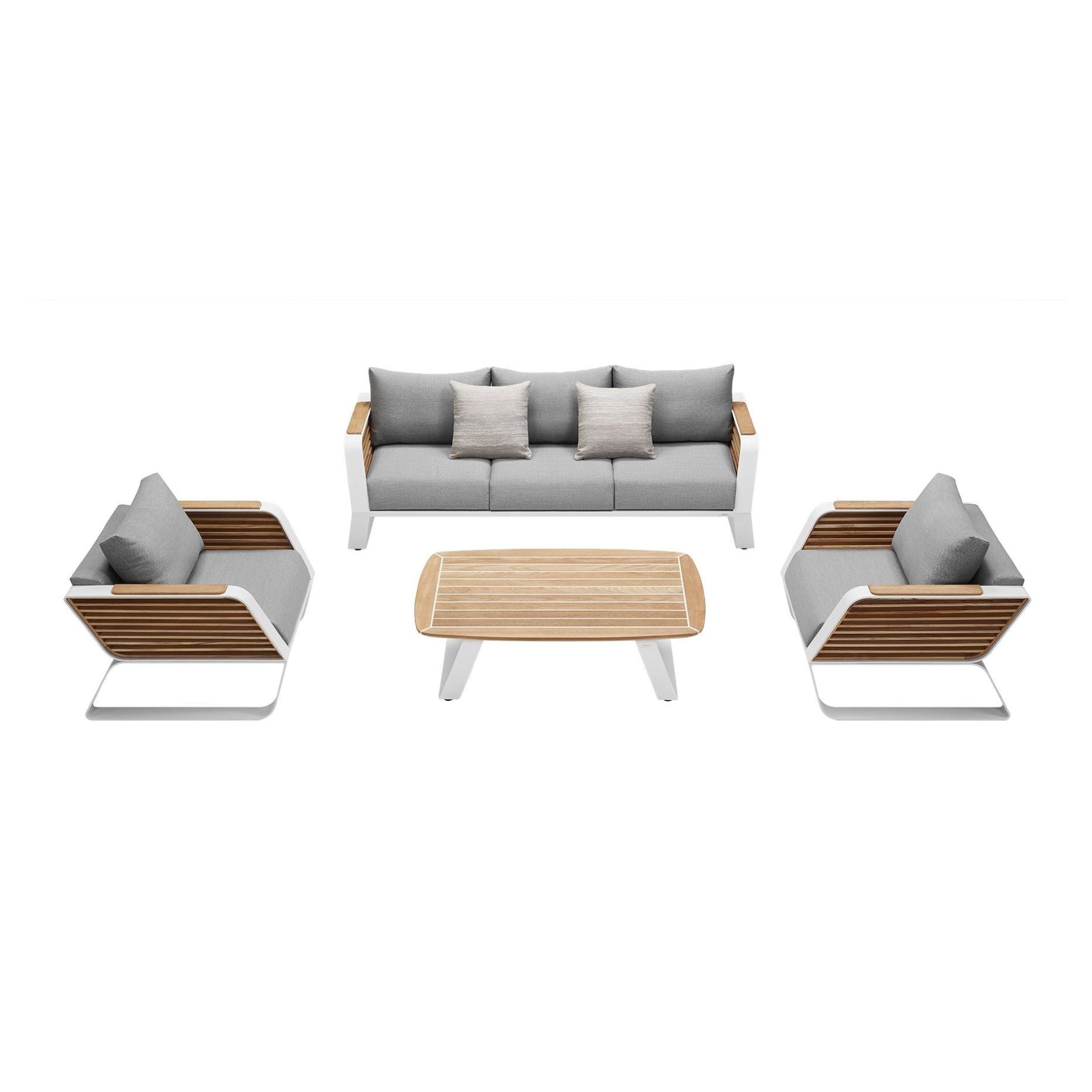 Wing Luxus Loungemöbel Sofa-3er Set
