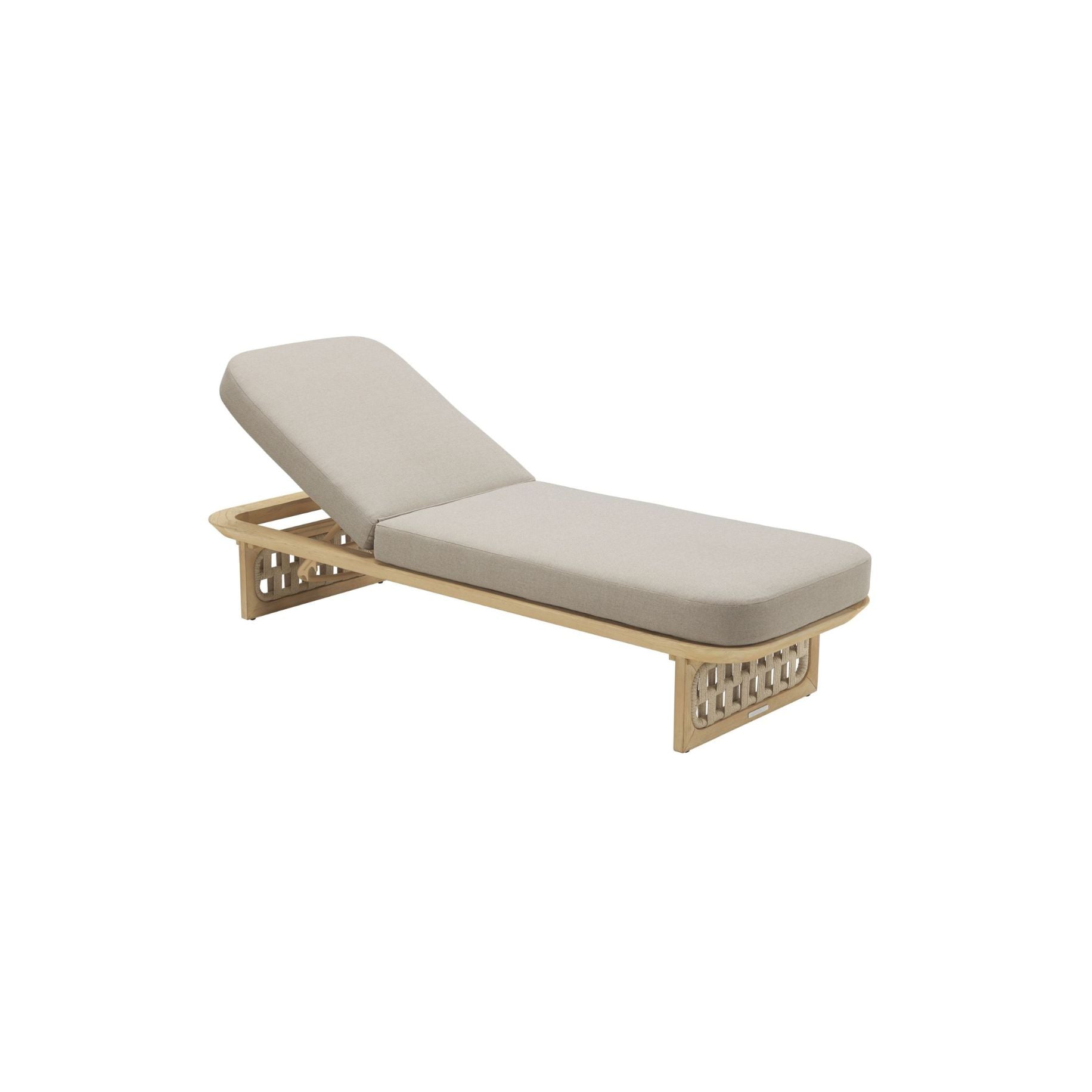 RIVA High-End Gartenliege inkl. Beistelltisch
