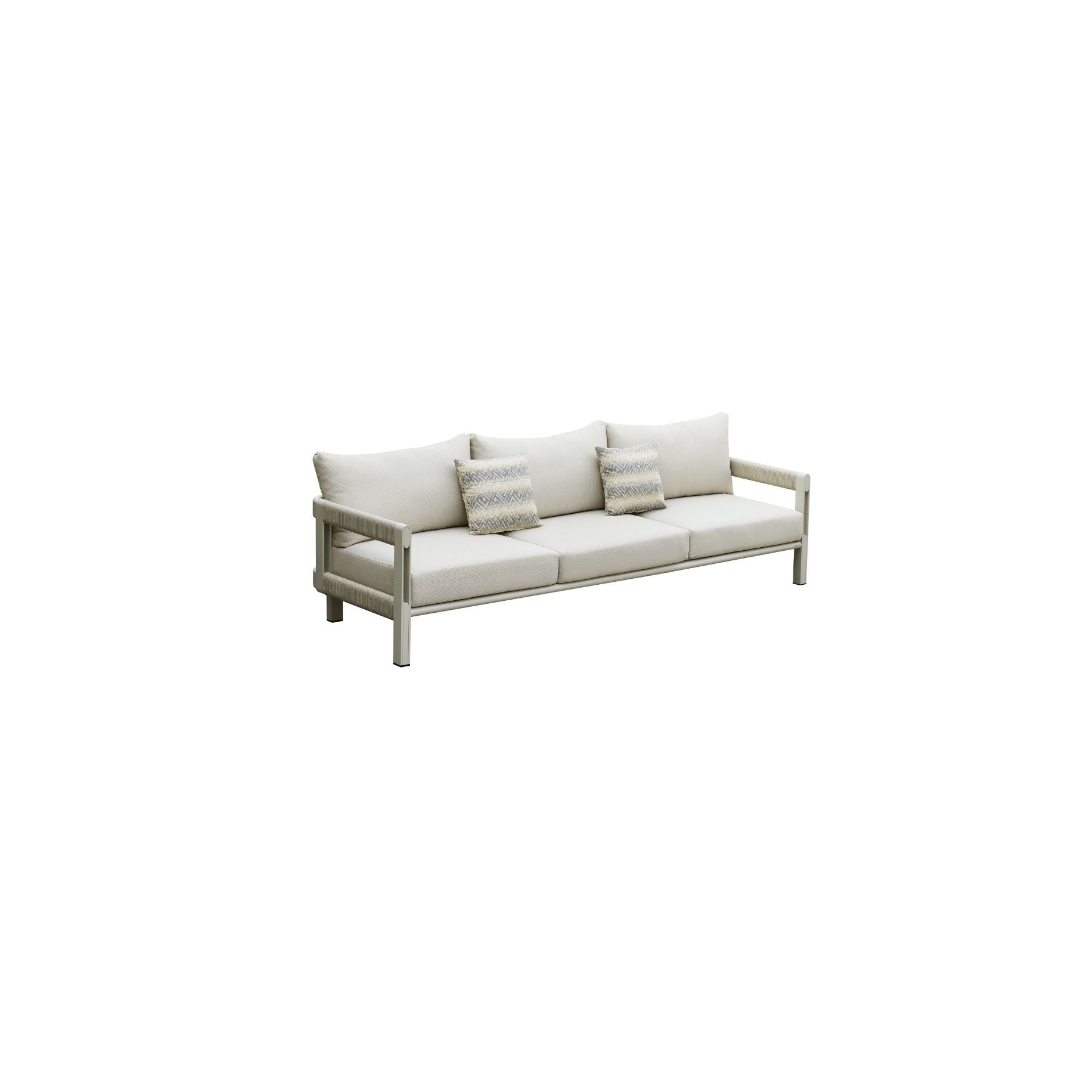 PAROS - Loungemöbel Sofa-3er Set
