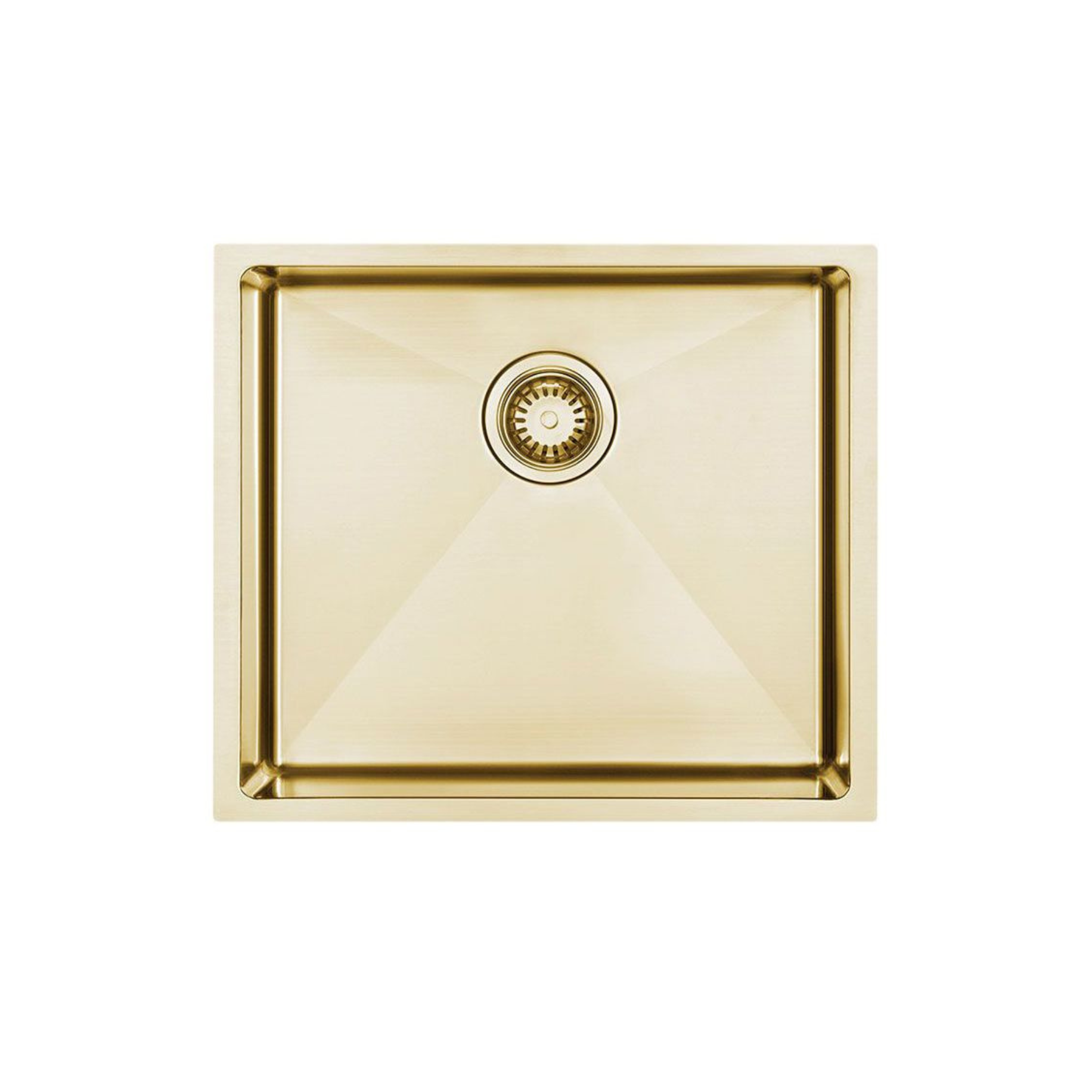 Linea – Edelstahlspüle Gold