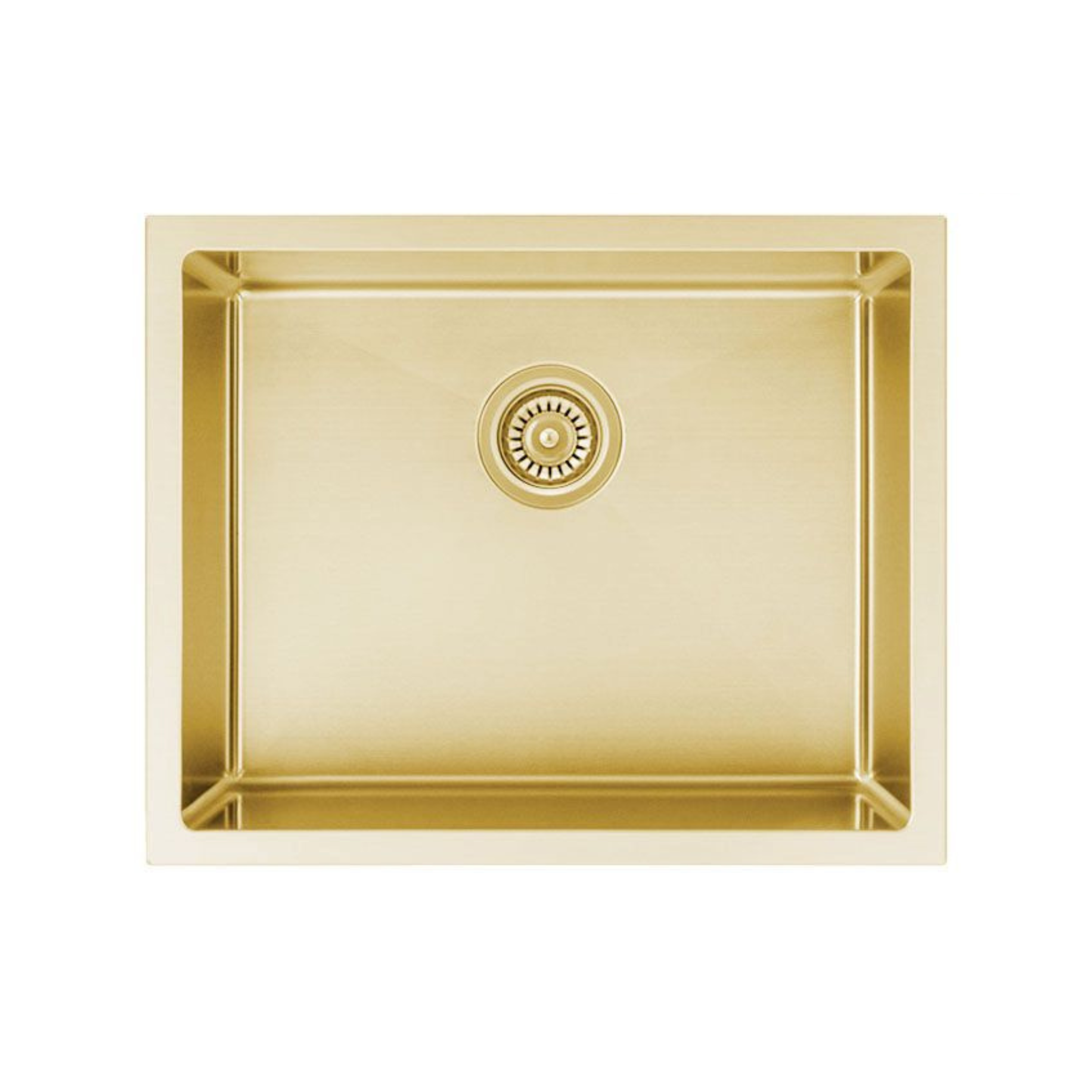 Linea – Edelstahlspüle Gold