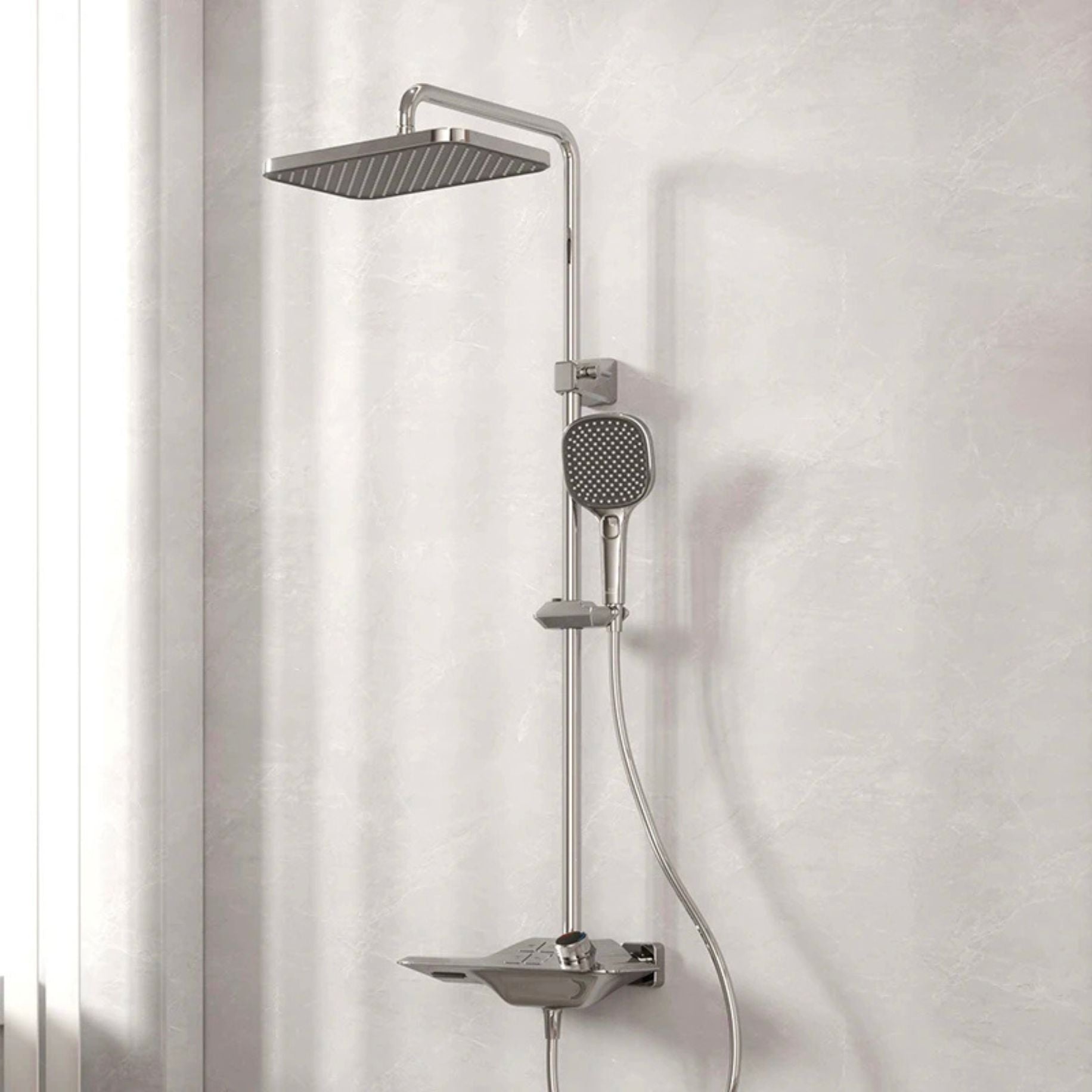 Dusche BS1 by Pinifarina Chrom