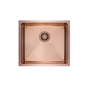 Linea – Edelstahlspüle Roségold