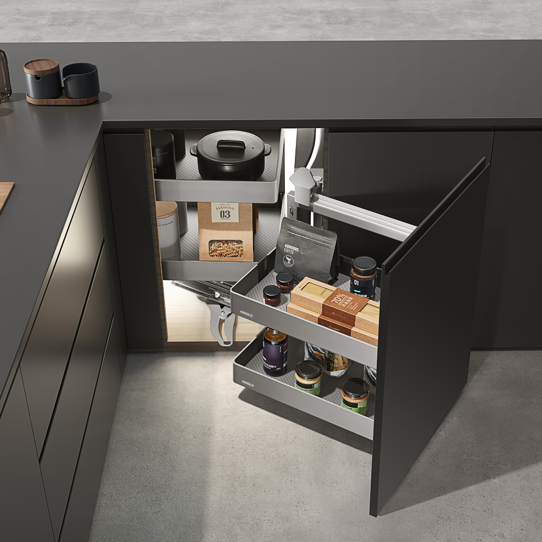 MaxiCorner Pull-Out 450mm