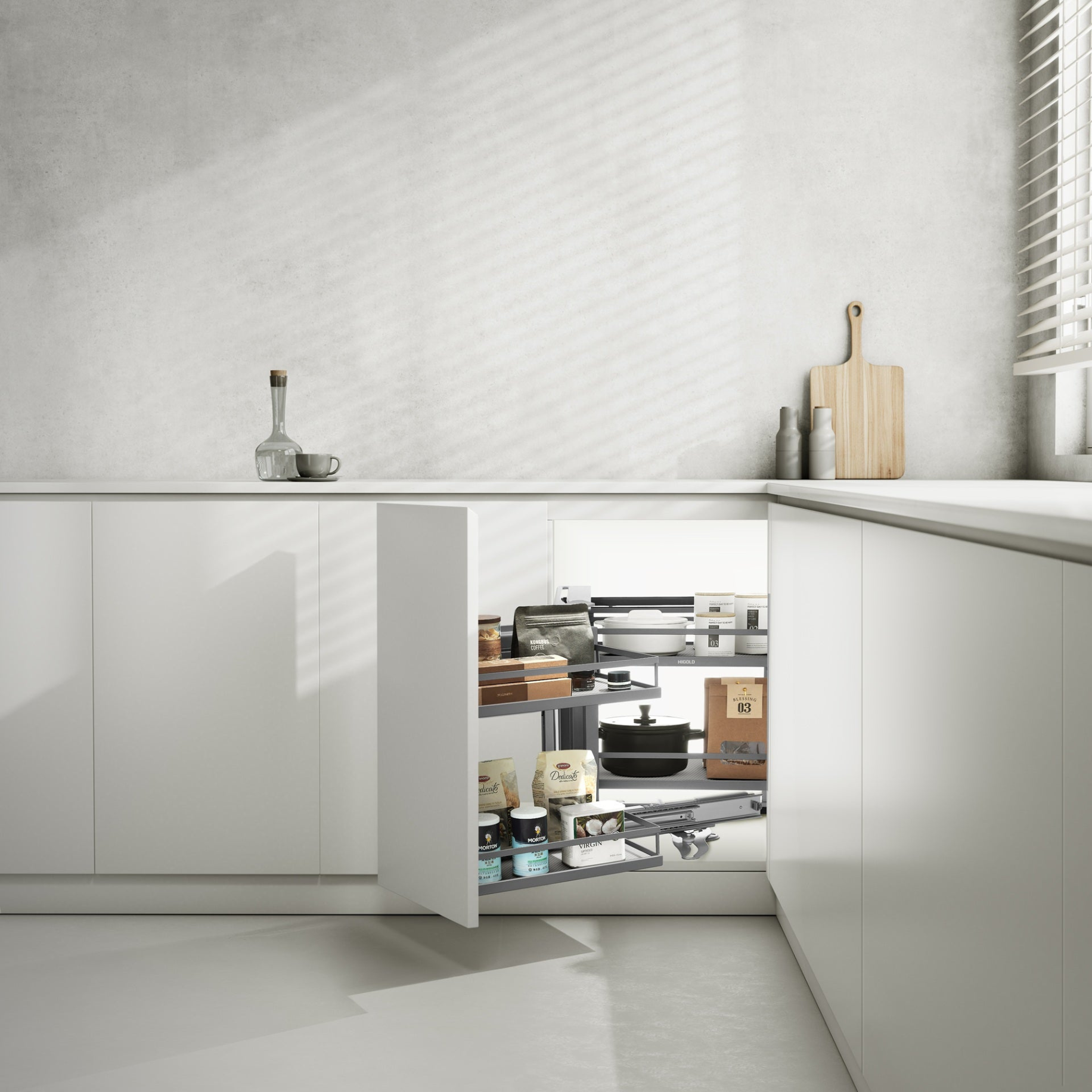 MaxiCorner Diamond Pull-Out 450mm