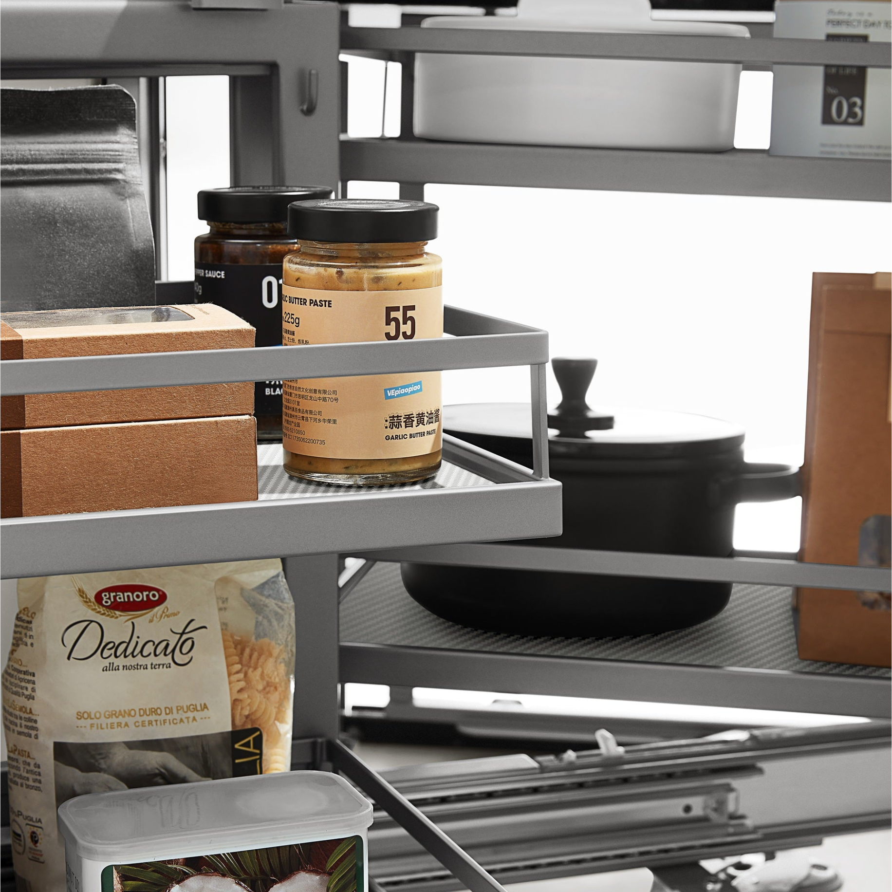 MaxiCorner Diamond Pull-Out 450mm