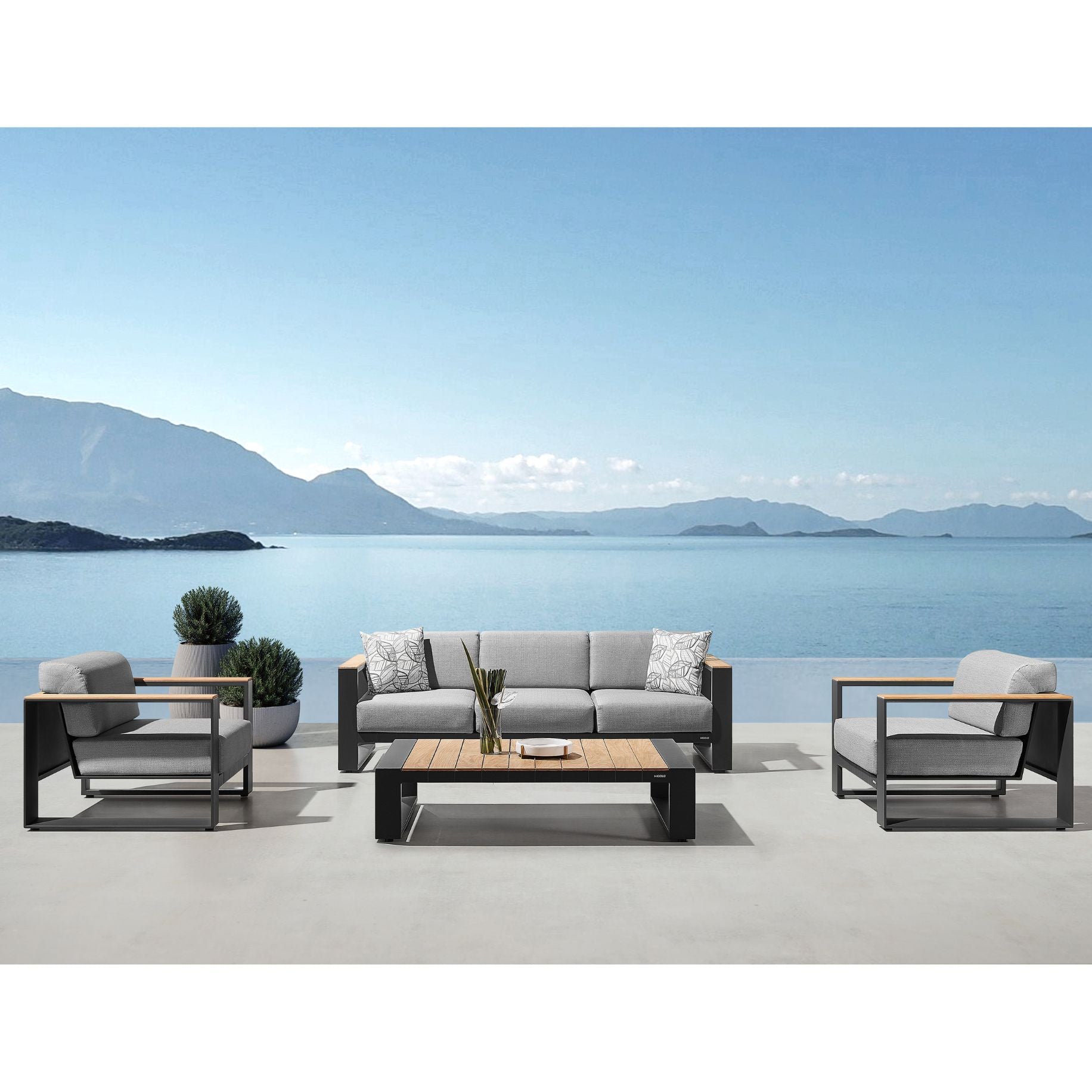 Cambusa Loungemöbel Sofa-3er Set