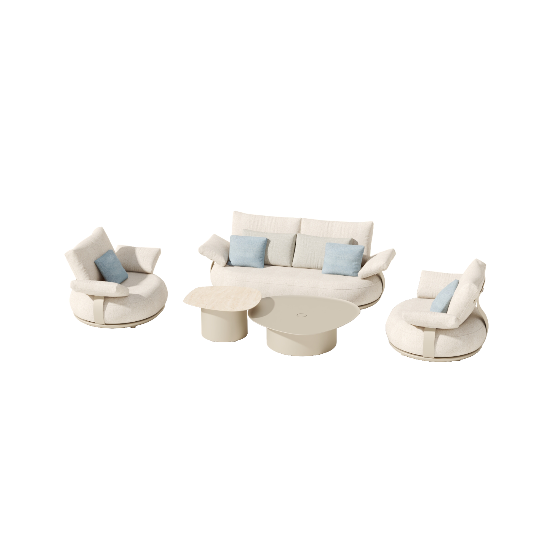 Calla 2-Sitzer Set by Claudio Bellini