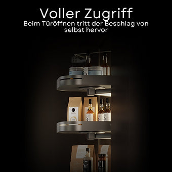 Space Swivel Pull-Out Pantry