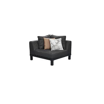 Polo Ecklounge M Set inkl. höhenverstellbarem Tisch