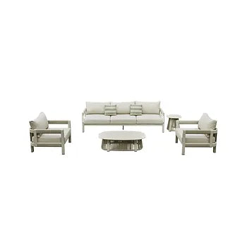 PAROS - Loungemöbel Sofa-3er Set