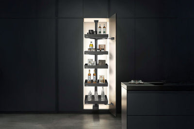 Space Swivel Pull-Out Pantry