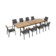 Nofi Essgruppe 10er-Set Schwarz