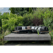 Polo Ecklounge M Set inkl. höhenverstellbarem Tisch