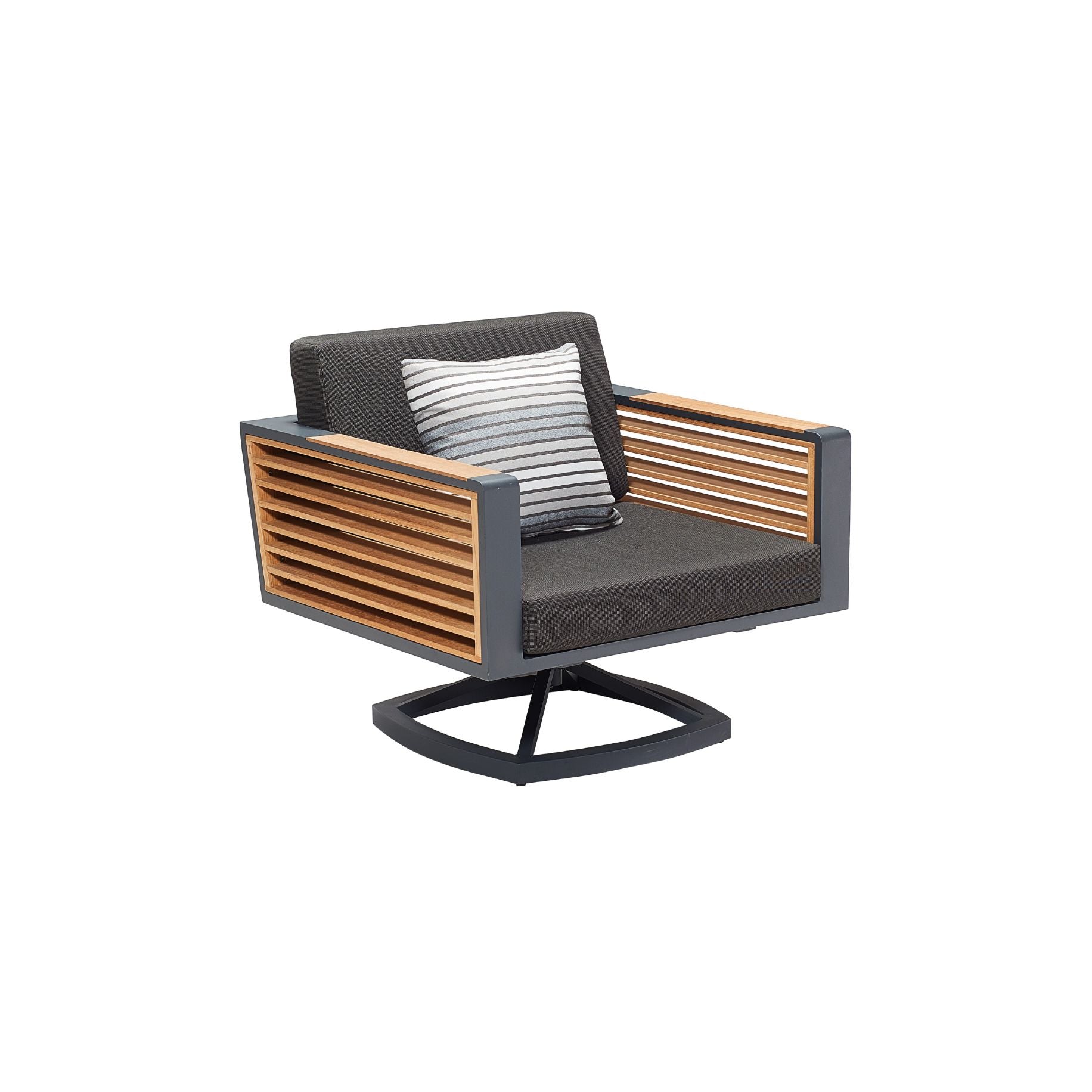 New York Signature Balkonmöbel 2er - Set Drehstühle