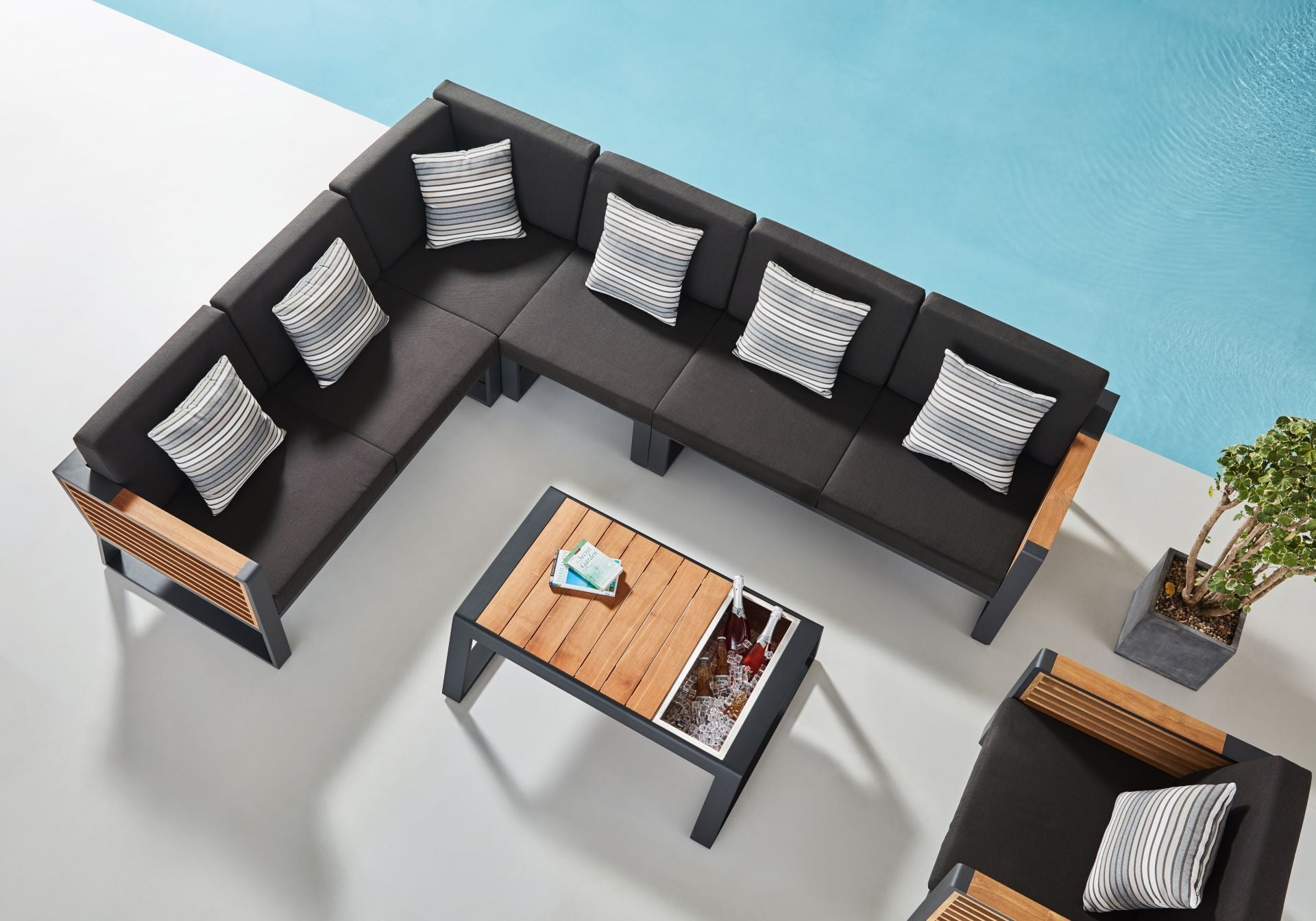 New York Signature Ecklounge Set L